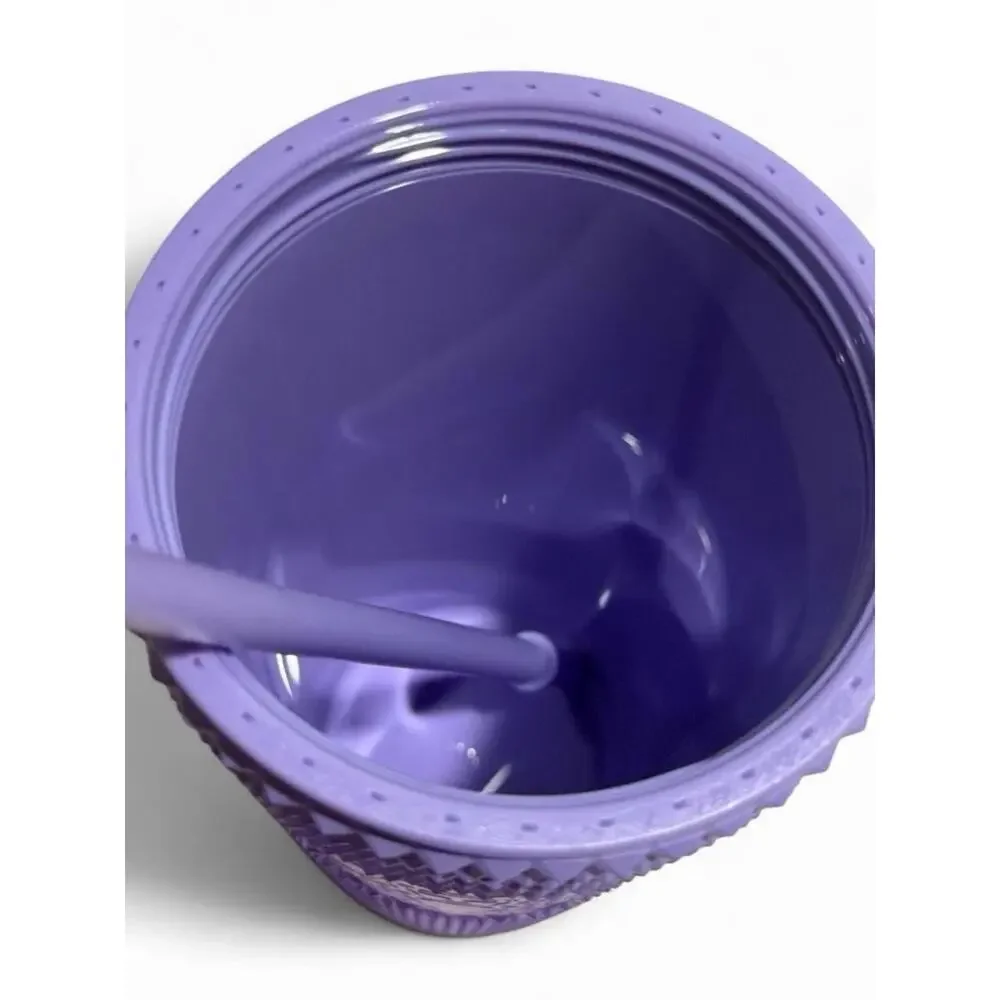 2023 Starbucks Gradient Purple 16oz Diamond Studded Tumbler